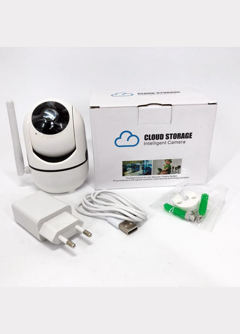 Бездротова поворотна IP камера WiFi microSD Y13G 1mp з розпізнаванням облич UKC (364665059)