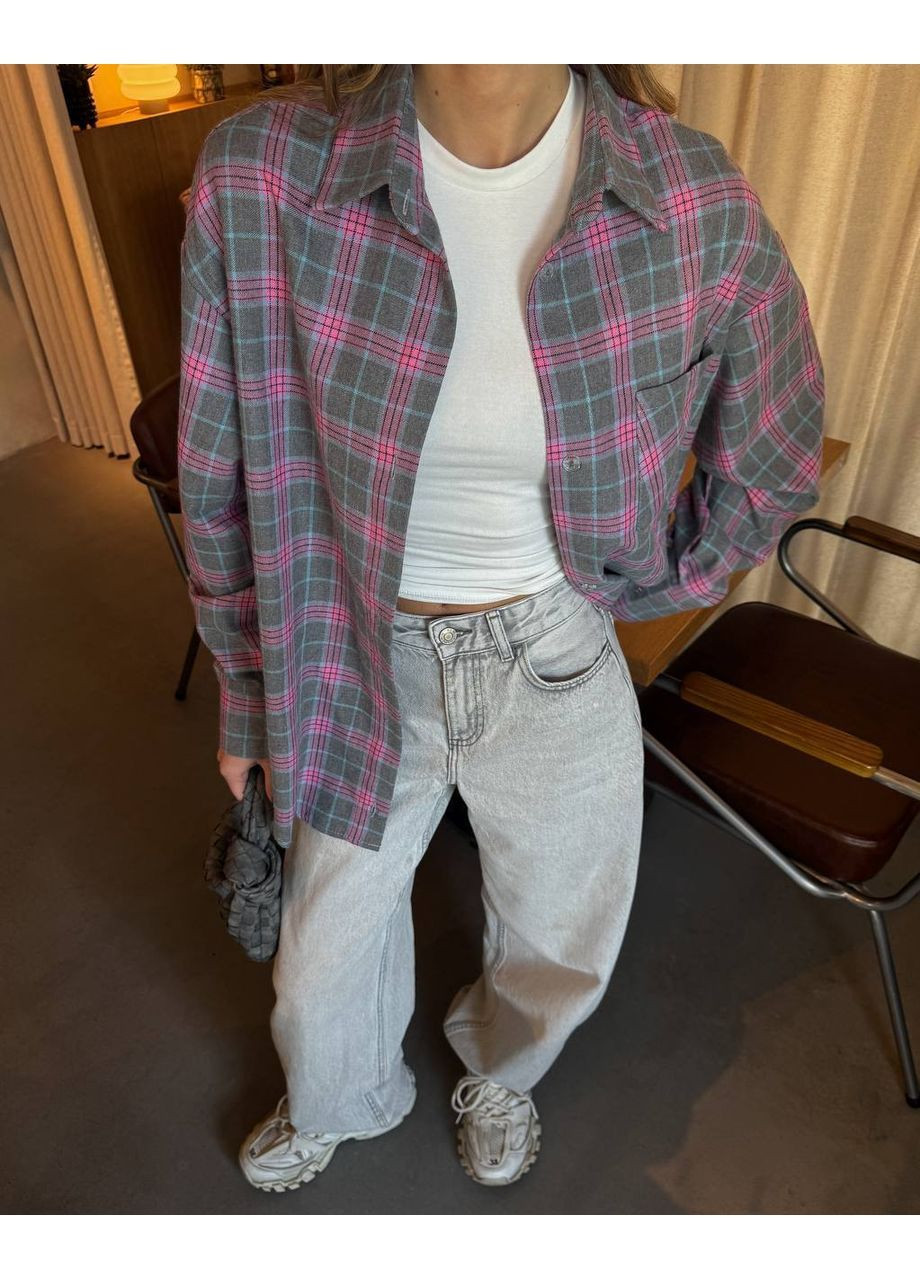 Серая рубашка Osoblyva