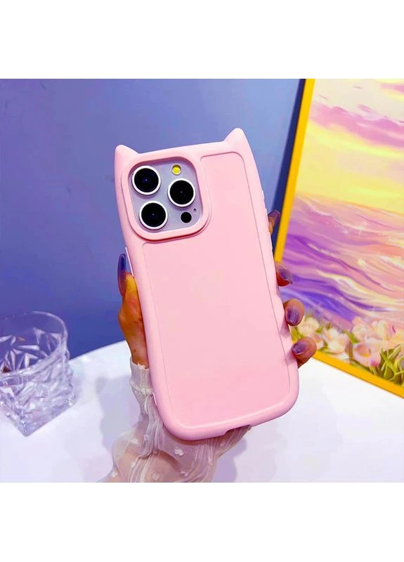 Чехол накладка Cat з ремінцем для Apple iPhone 14 Pro Max 6.7" TPU No Brand Cat with straps для Apple iPhone 14 Pro Max (6.7") (402071163)