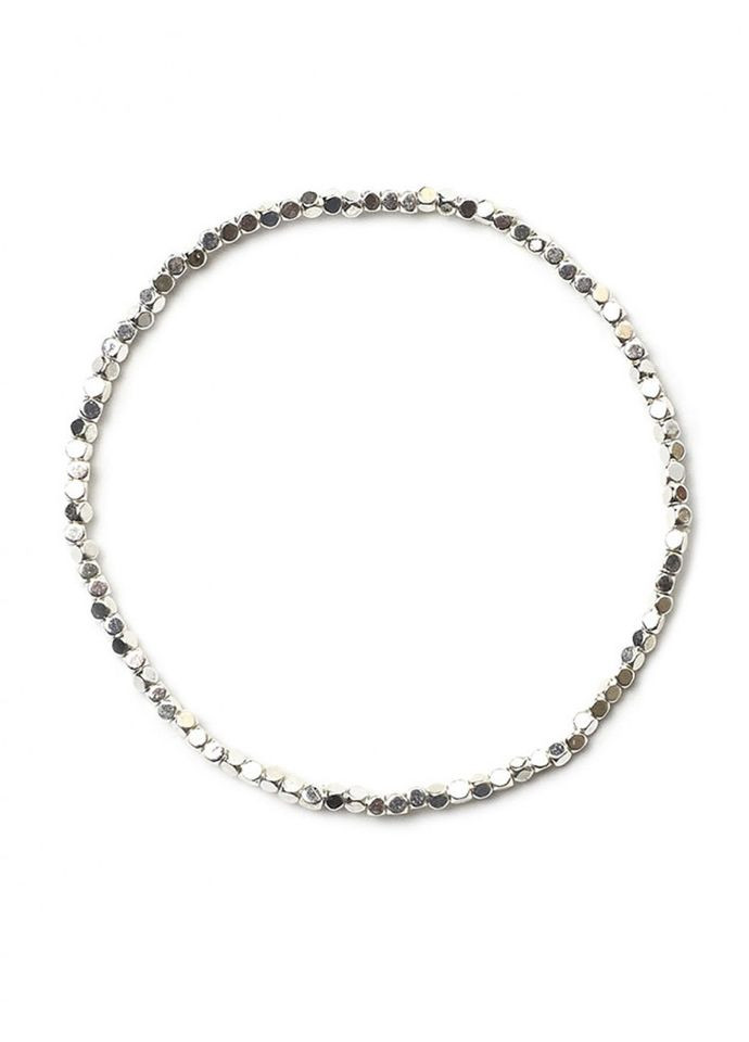 Браслет із гематиту 2 мм срібло 5053 LeBijou (367580252)