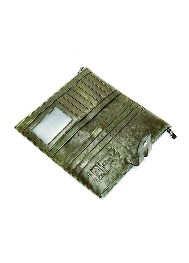 Жіночий шкіряний червоний гаманець (8560) No Brand (322157480)