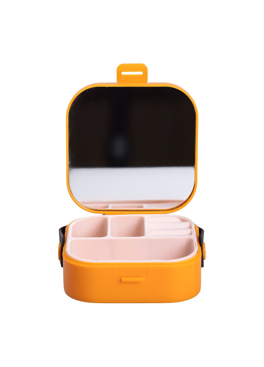 Мини-ящик для украшений Mini Box с зеркалом 9х9х3,8 см, Yiwu (328440578)