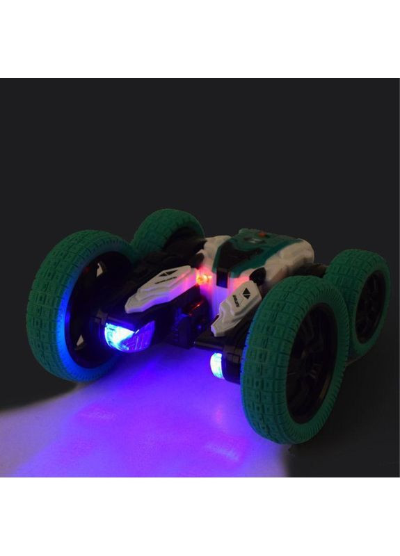 Машинка на радиоуправлении SHT DW02A Trick and Flip RC Car 2.4G Green No Brand (351362571)