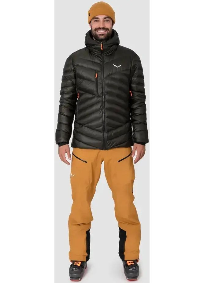 Черная демисезонная куртка ortles medium 3 rds down jacket men 50/ black Salewa