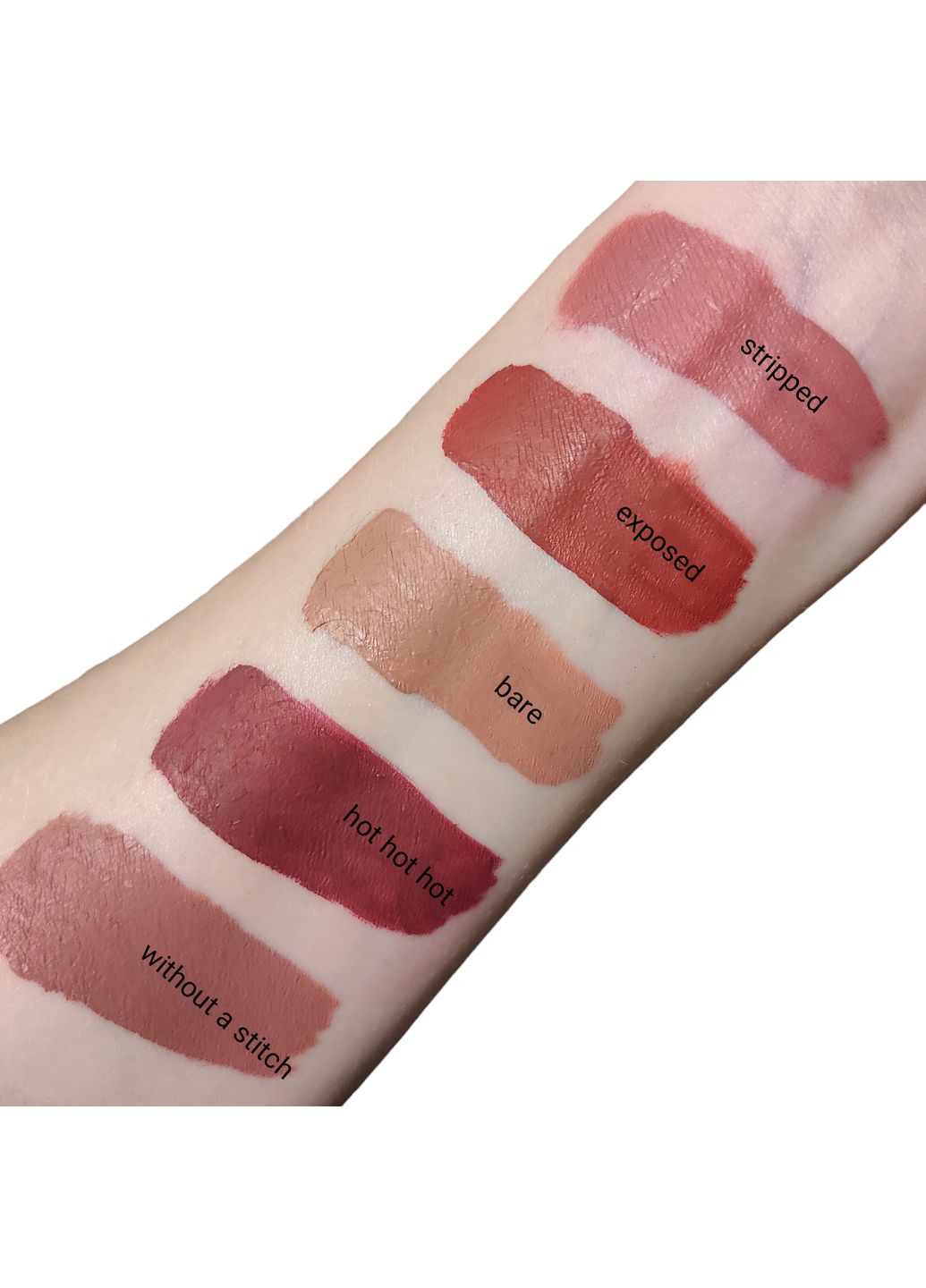 Стійка матова помада Cashmere Matte Lip Cream - Bare Technic (299484957)