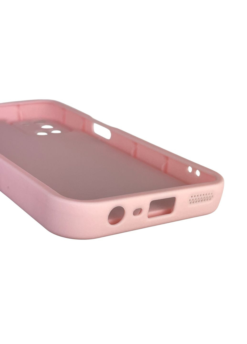Чехол силиконовый Soft Touch для A52 розовый (Полная защита камеры) Oppo (366390830)