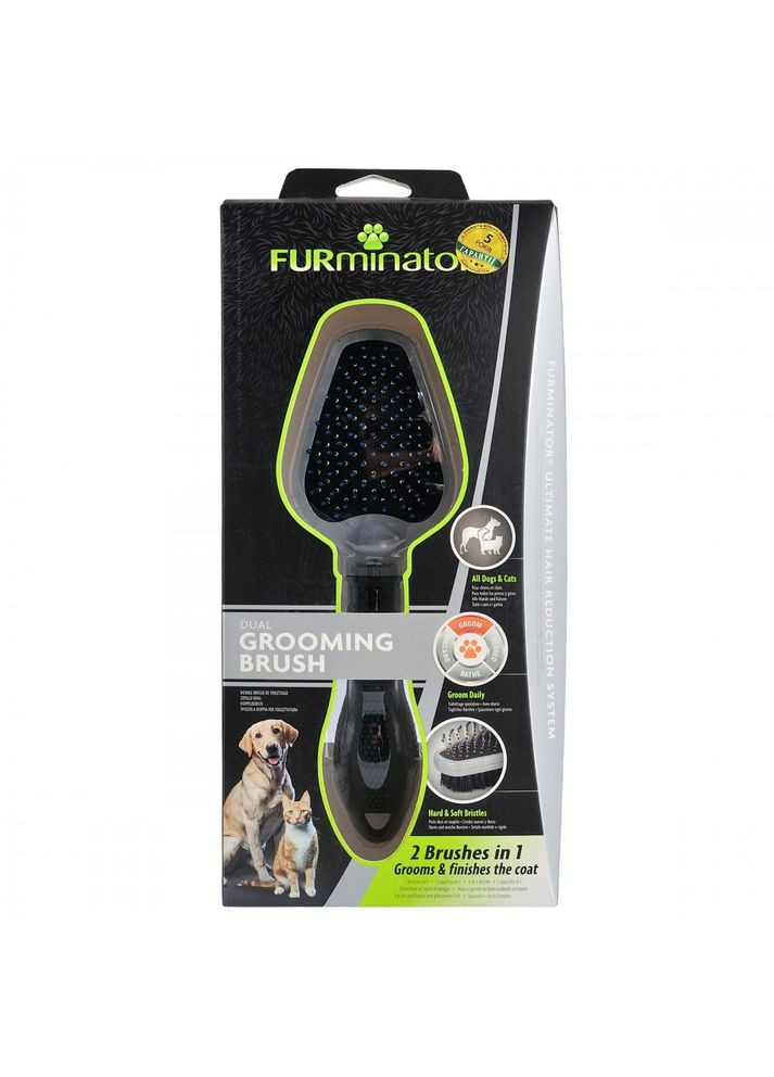 Гребінець двосторонній Grooming Brush Furminator (292395591)