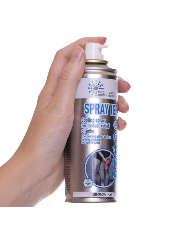 Заморожування спортивне знеболюючий спрей HTA SPRAY ICE 200ml UR VP-6267 (VP-6267) SP-Planeta (361439678)