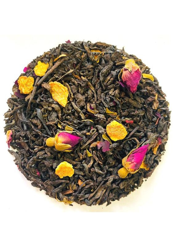Чай Шу ПуЭр Розой пуэр с добавками рассыпной 50г 0-21117 Tea Star (284722917)