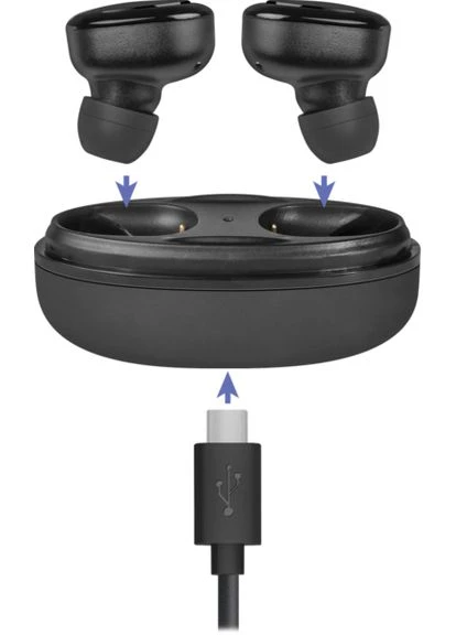 Гарнітура Twins 635 TWS Bluetooth, Black (63635) Defender (383420939)