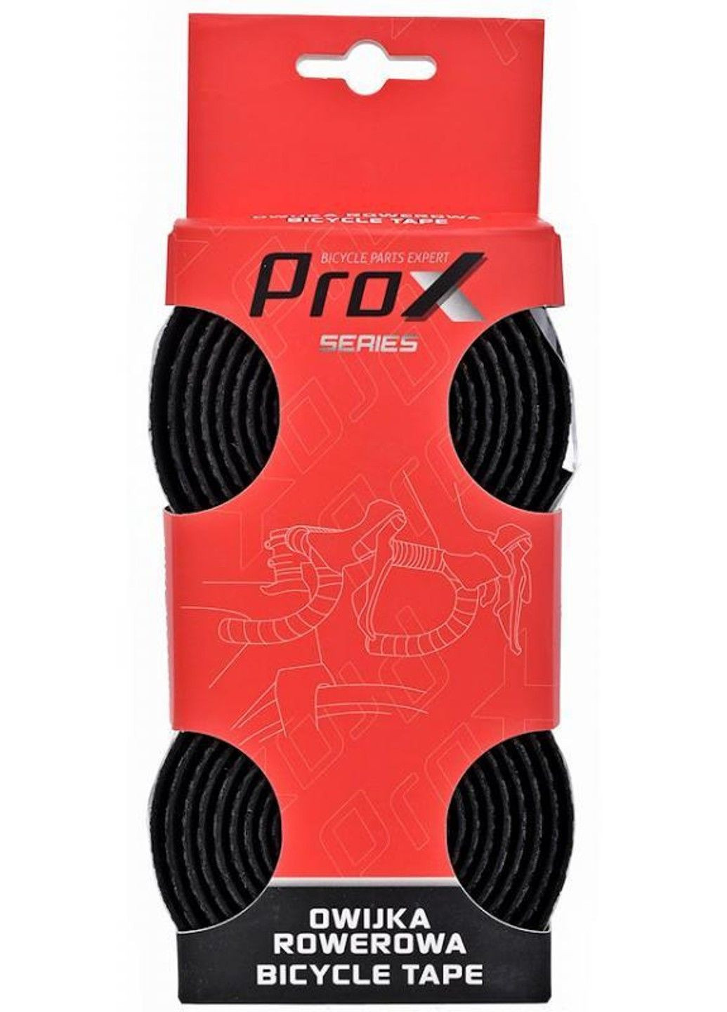 Обмотка на руль TP-99 силикон черный ProX (331786342)