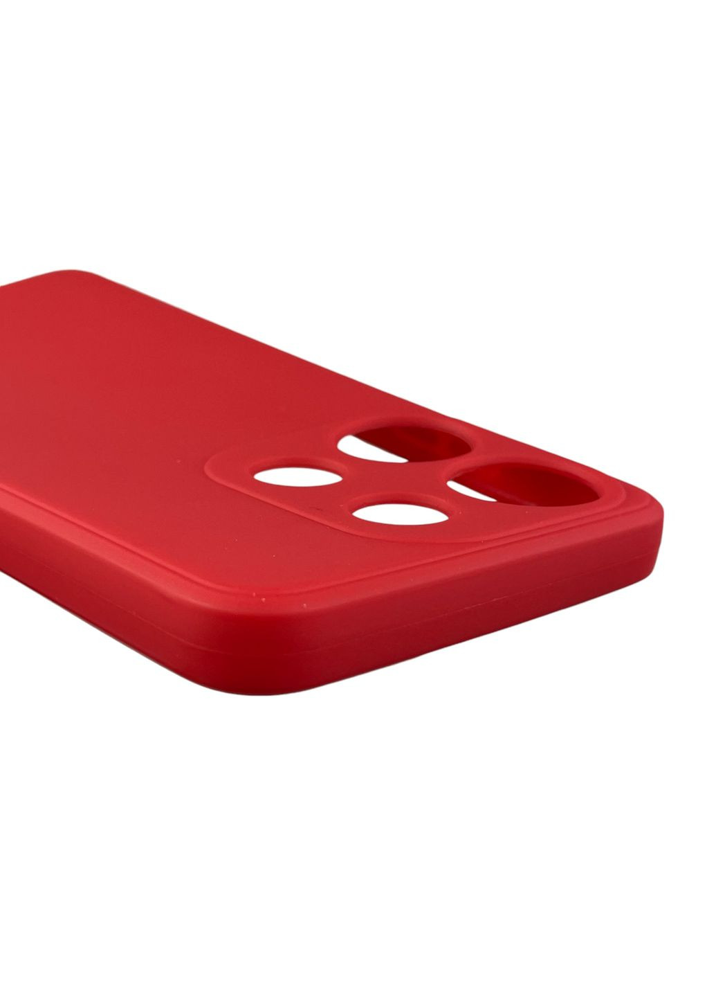 Чехол для Smart 7 HD с квадратными гранями с защитой камеры на инфиникс смарт 7 красный Infinix (366020273)