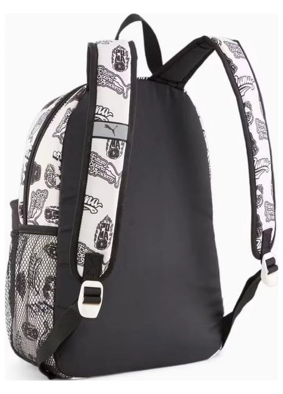 Рюкзак Phase Small Backpack 13L білий, чорний Уні 12 x 25 x 36 см Puma (398349708)