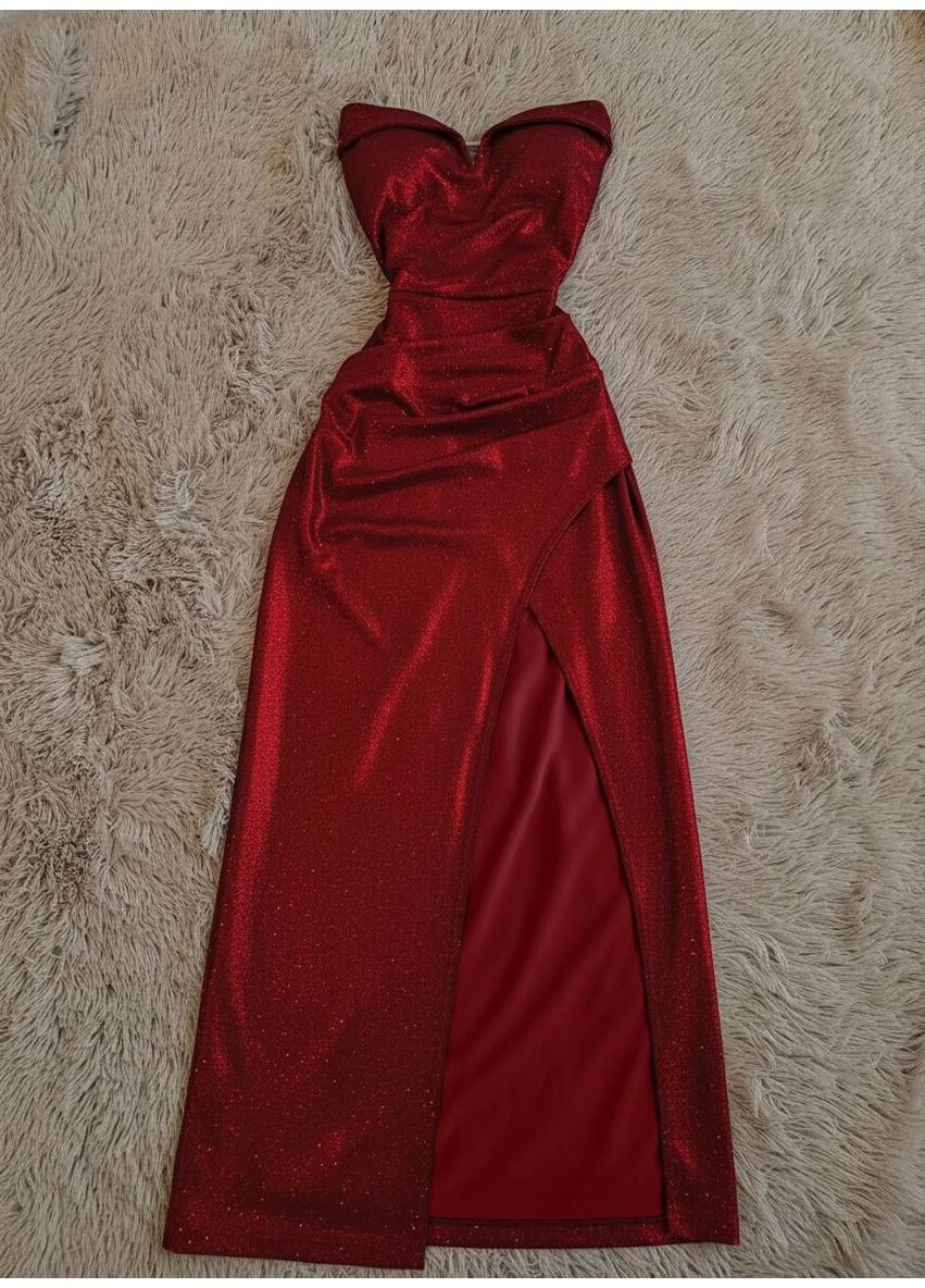 Червона вечірня сукня жіноча KaraMix однотонна
