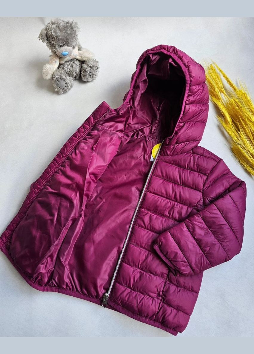 Рожева демісезонна дитяча куртка демі для дівчаток Lupilu Куртка