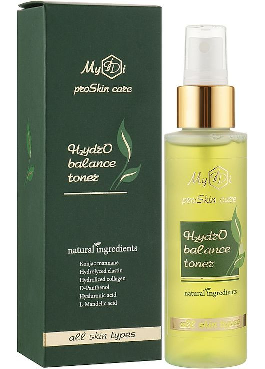 Гідробаланс тонер для обличчя H2ydrO Balance Toner 100ml (971106-10059) MyIDi (368601320)