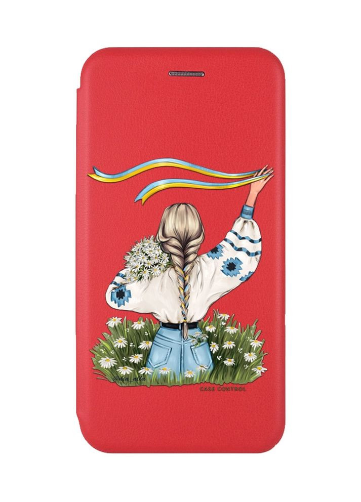 Чехол-книжка с рисунком для Samsung Galaxy A54 5G:: Девушка с лентой (принт 17) G-Case (360671311)