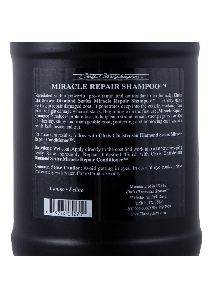 Шампунь для собак та котів Miracle Repair відновлювальний 3.8 л Chris Christensen (395730280)