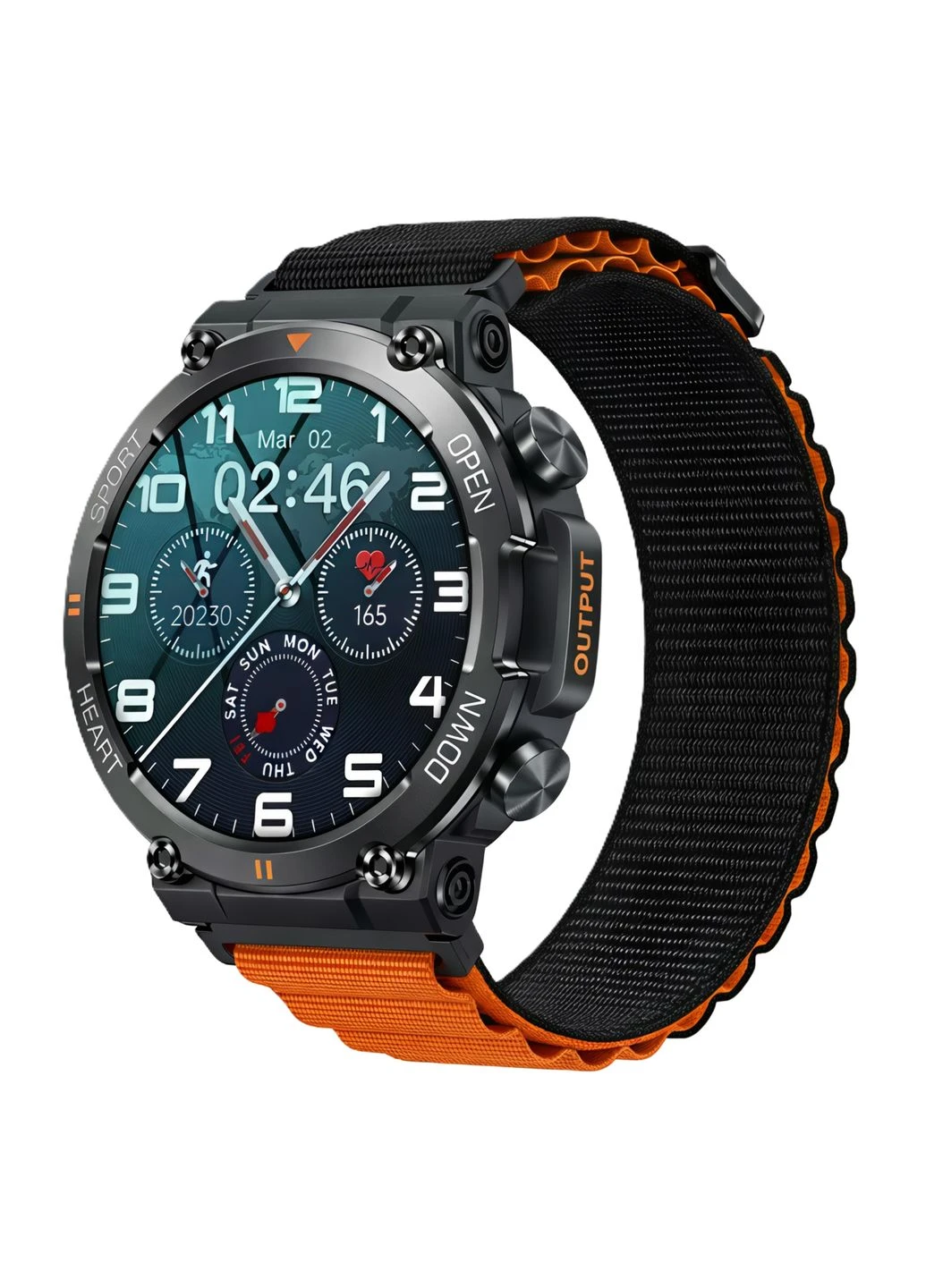 Smart Storm Cyber Orange, 2 ремінці UWatch (392285878)