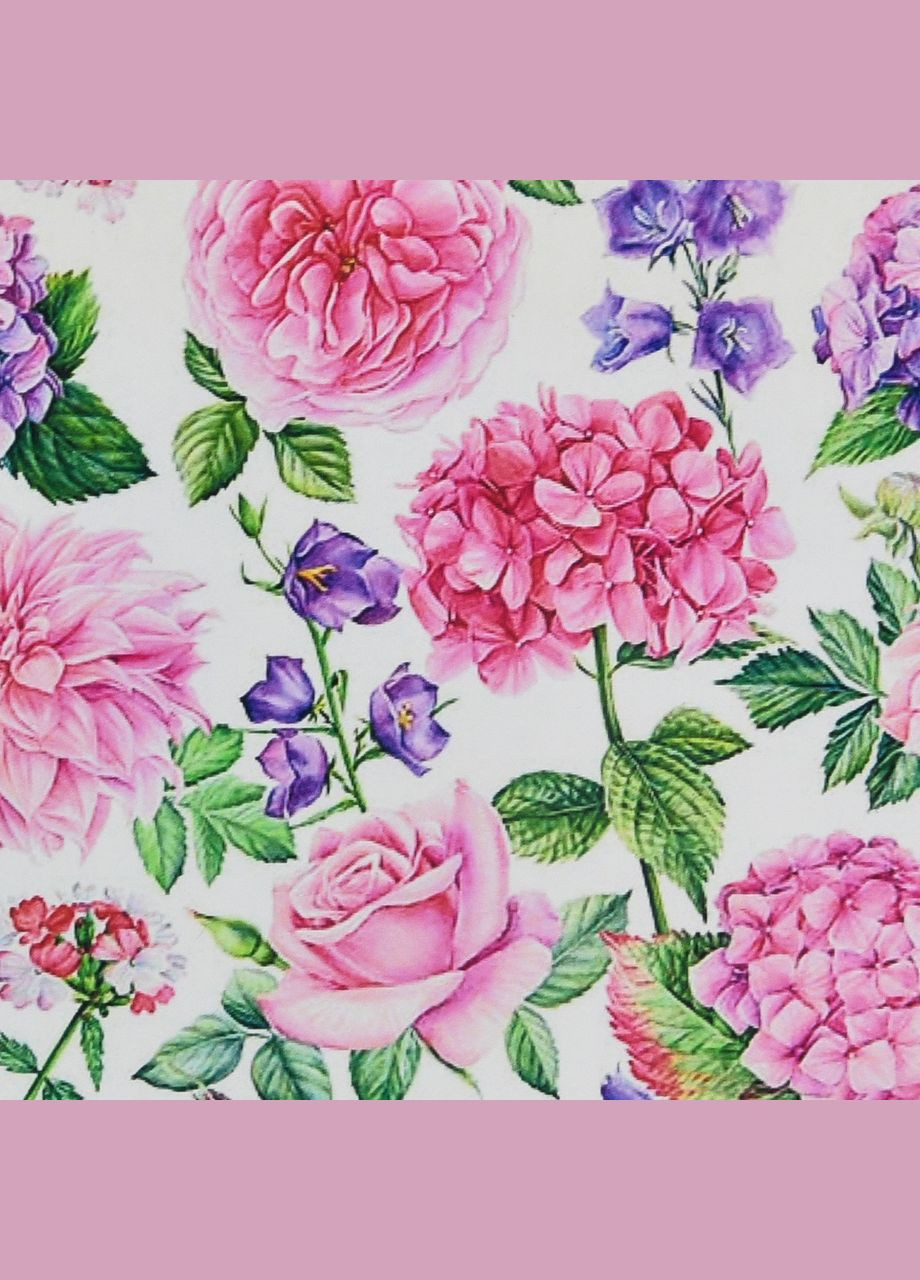 Квіти алмазна вишивка Палітра кольорів 30х30 см ПРЕМІУМ Мозаїка квадратними стразами на полотні Strateg (328265500)