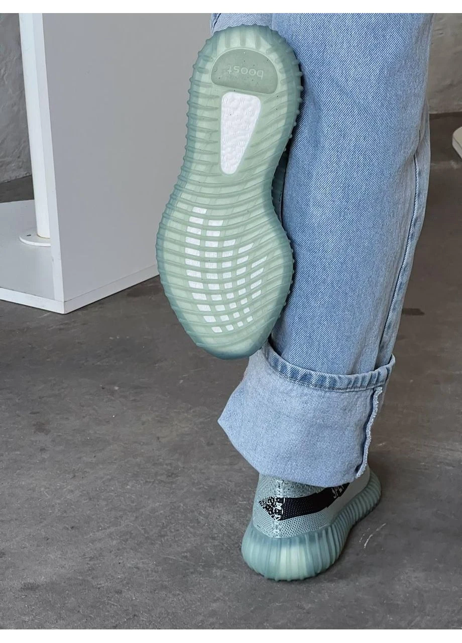 Комбіновані літні кросівки adidas yeezy boost 350 v2 salt адідас ізі буст No Brand