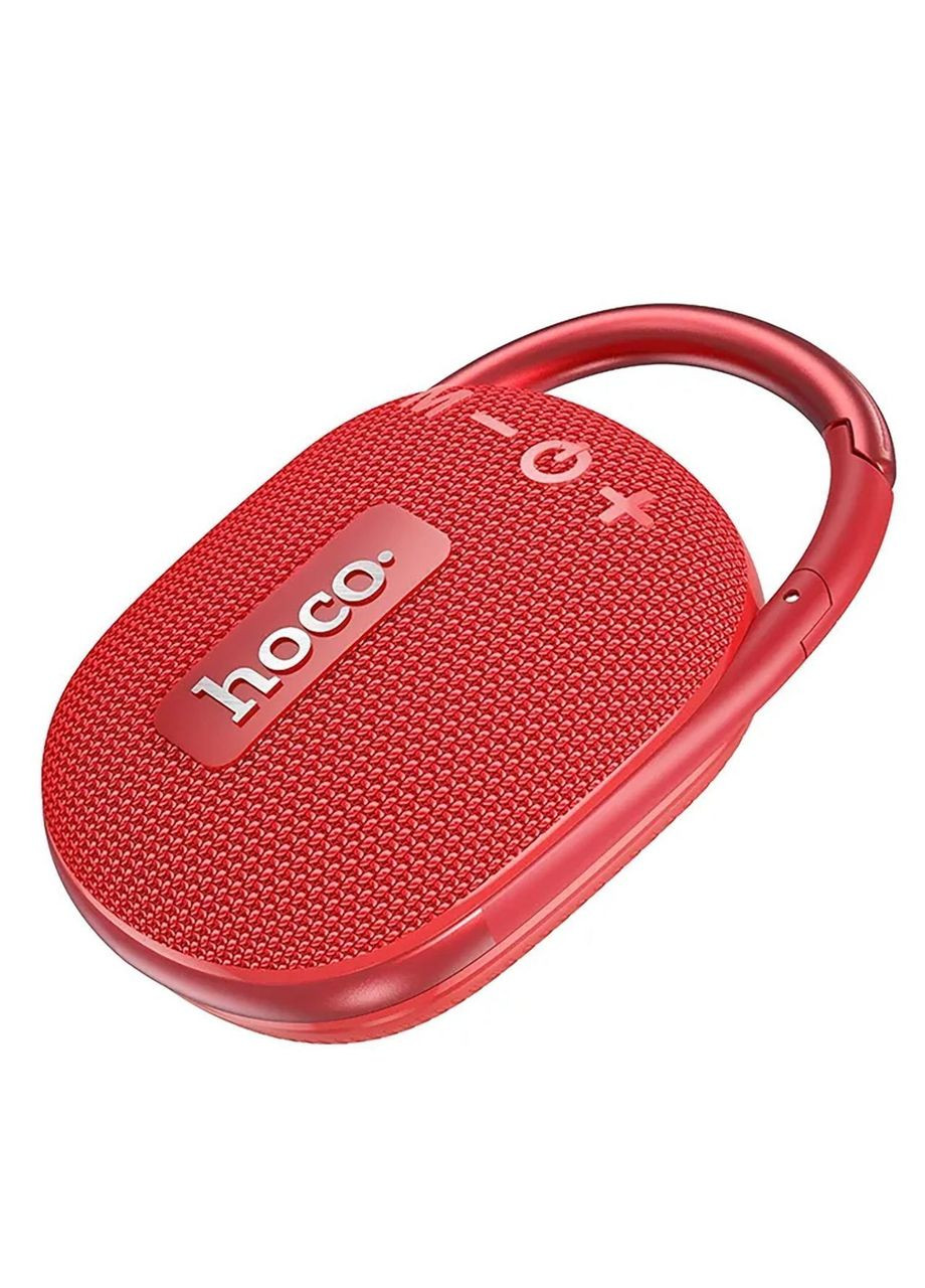Бездротова колонка HC17 Easy joy sports портативна акустика з карабіном червона Hoco (280876580)