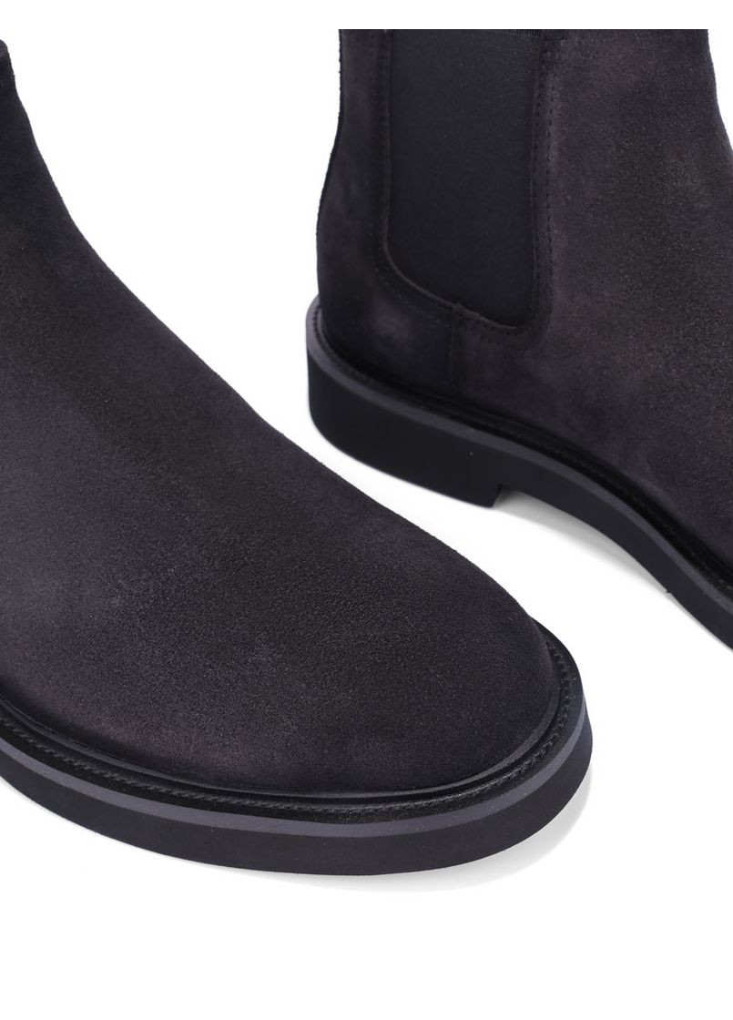 Серые осенние мужские ботинки 526dh-110-680r серый замша Miguel Miratez