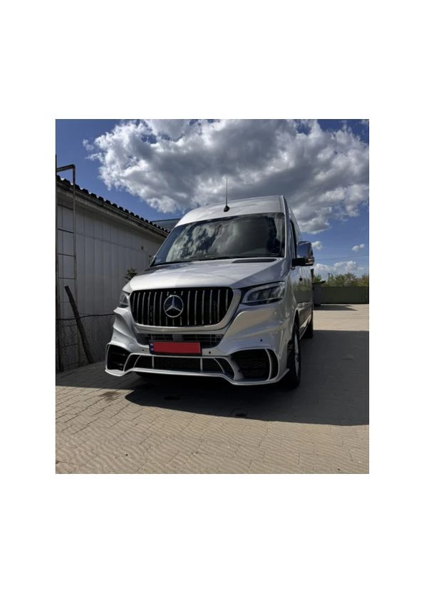 Решетка радиатора Mercedes Sprinter W907 (B-W907103) No Brand (381199706)