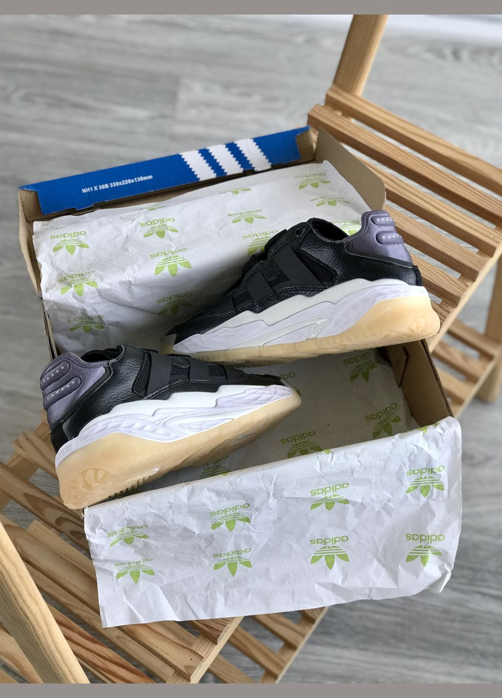 Кросівки жіночі і чоловічі Adidas Niteball black white | Адідас Найтбол чорні білі No Brand чорно-білі демісезони (307397765)