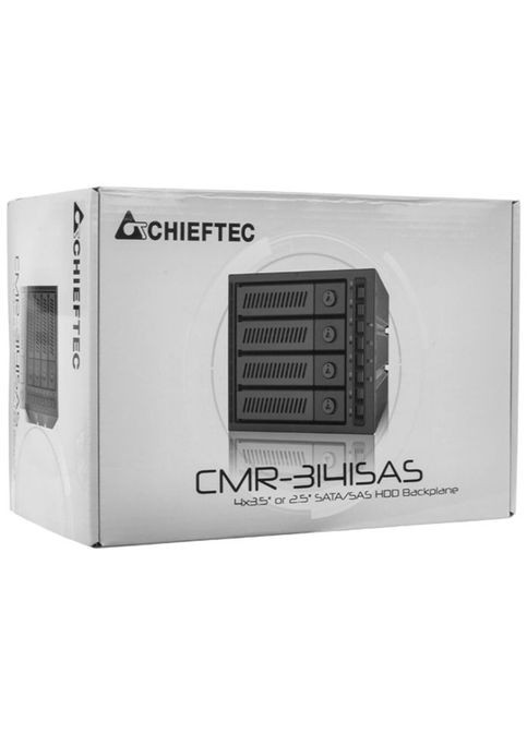 Бекплейн CMR-3141SAS 3x5.25" -> 4x3.5" HDDs Hot-Swap Metal Chieftec (352528427)