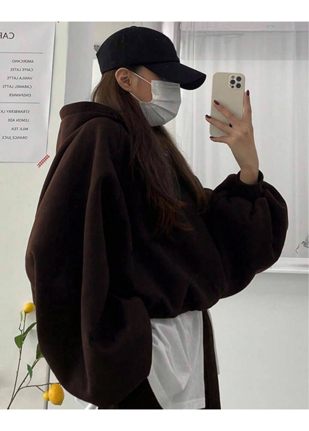 Базове худі з трьохнитки на флісі — заміри в описі DK/DL Мода без кордонів (362642826)