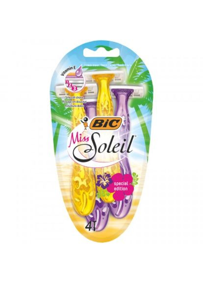 Станок для гоління Bic miss soleil tropical 4 шт. (268139536)