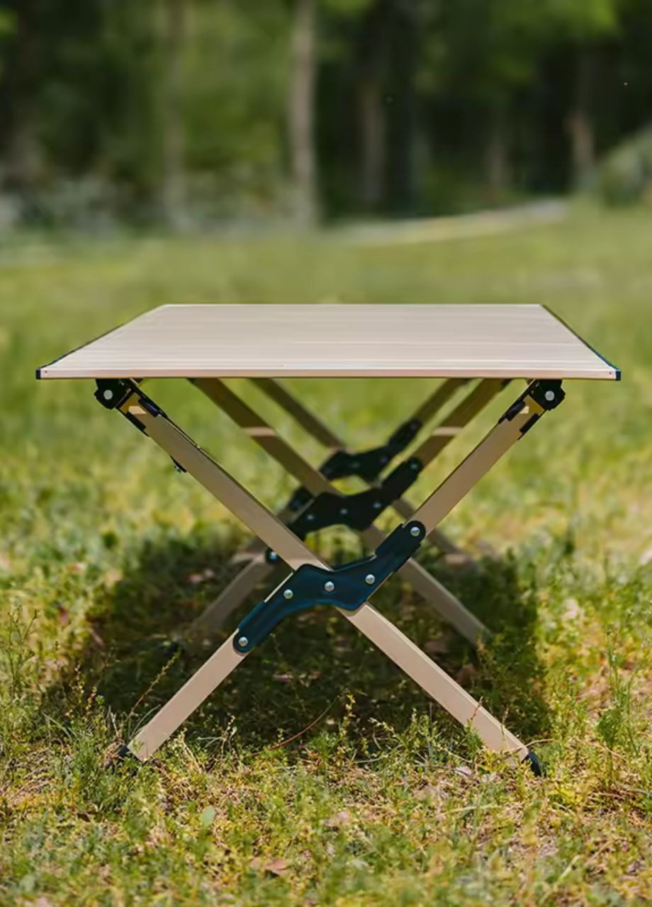 Стол туристический раскладной для похода и рыбака CNK2550JJ018 Бежевый Naturehike (361854791)