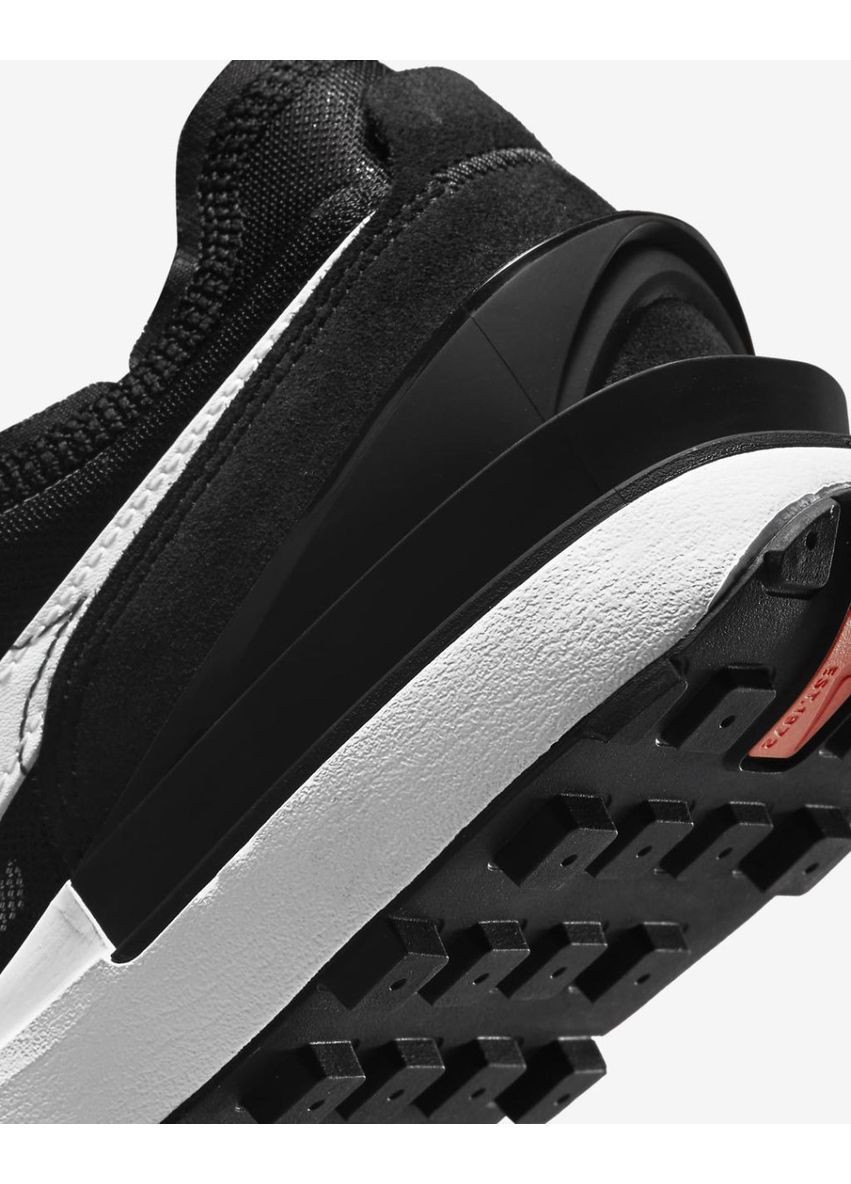 Кроссовки Waffle One DC2533-001 Nike чёрные демисезоны (369775418)