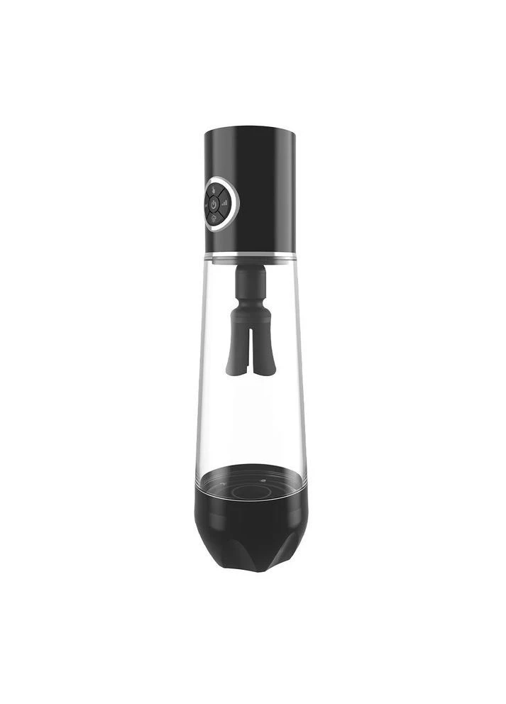 Автоматична вакуумна помпа Men Powerup Luxury Pump з вібромасажем No Brand (394698015)