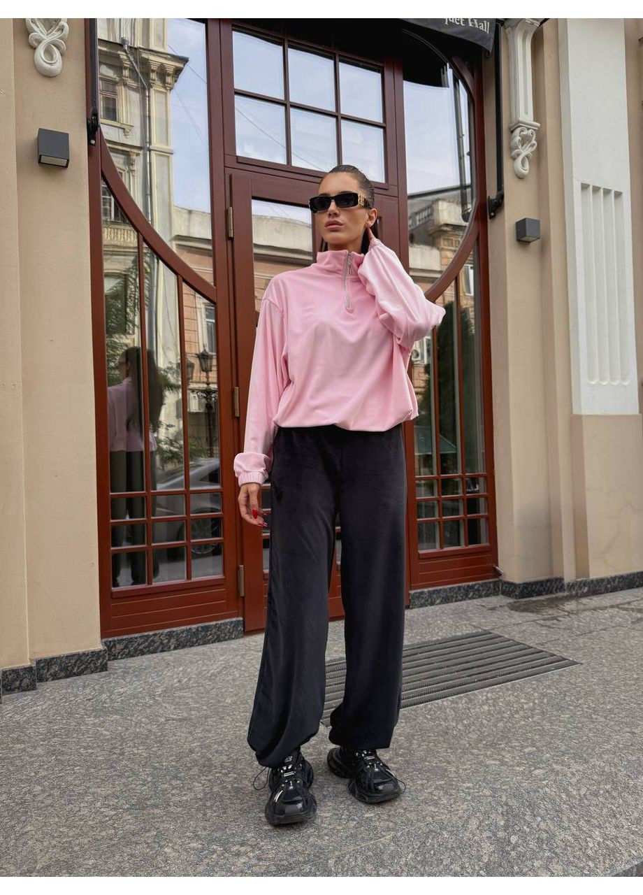 Жіночий велюровий костюм — ЗАМІРИ В ОПИСІ DK/DL Мода без кордонів (365822698)