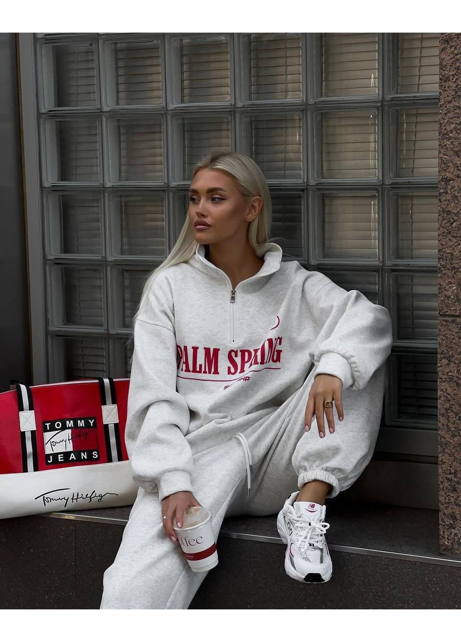 Костюм женский теплый на флисе No Brand (366144392)