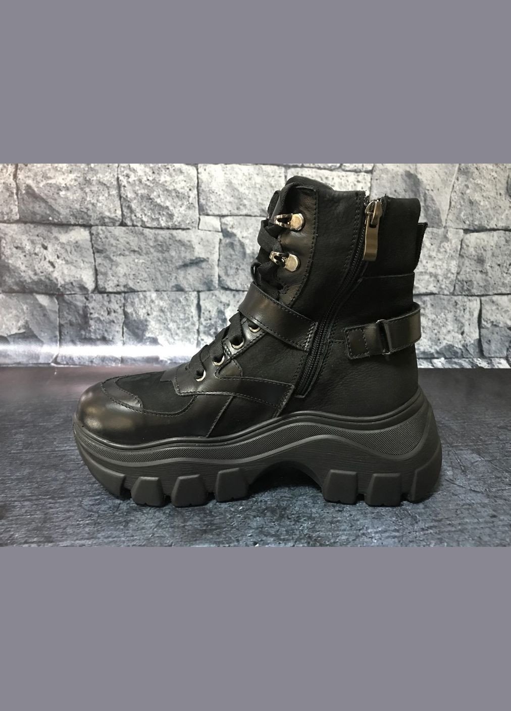 Зимние женские ботинки на платформе, Bistfor