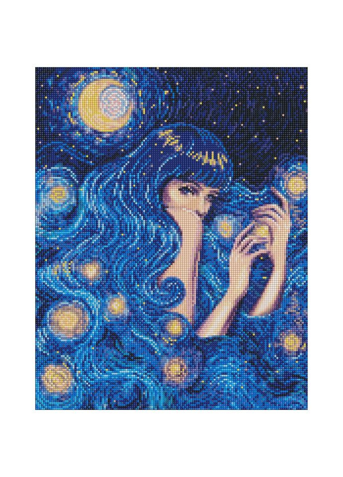 Алмазная мозаика "Звездная красотка" AMO7551 Идейка Ідейка (315154907)