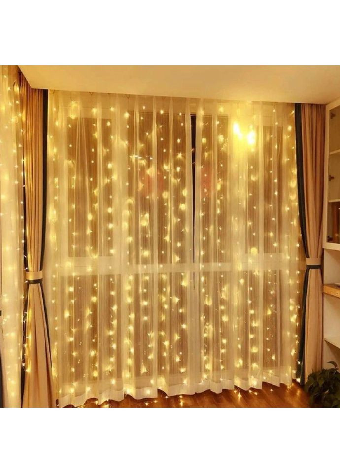 Гірлянда штора 3мx3м No Brand (363975863)