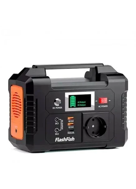 Зарядна електростанція акумуляторна портативна Flashfish E200 200W 40800 mAh Portable Power Station (WX300) ORIGINAL (385395700)