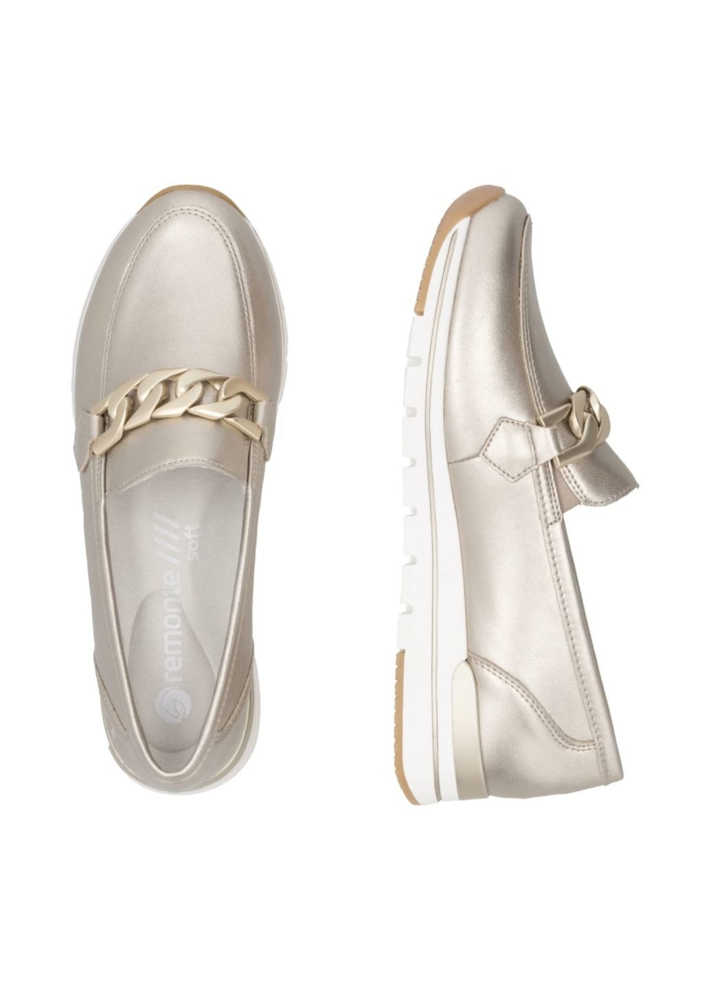 Золотые мокасины (р) кожа 0-1-1-r-6711-90 Remonte