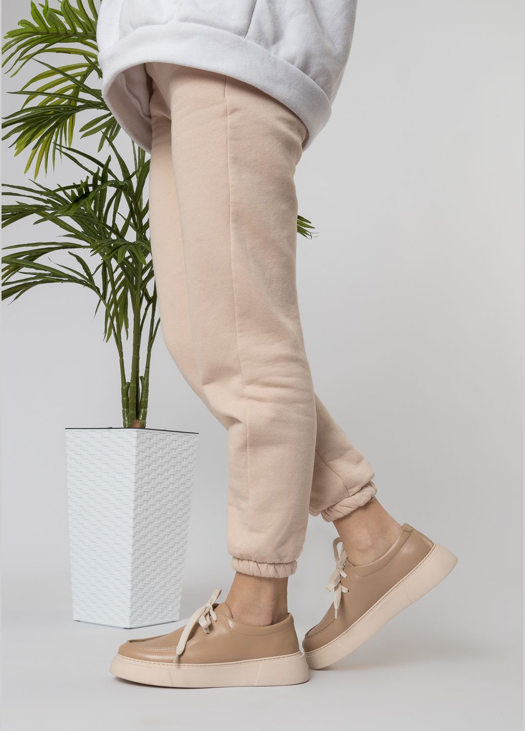 Alpino Туфли (1044ТZА) бежевый з натуральная кожа, — (328915292)