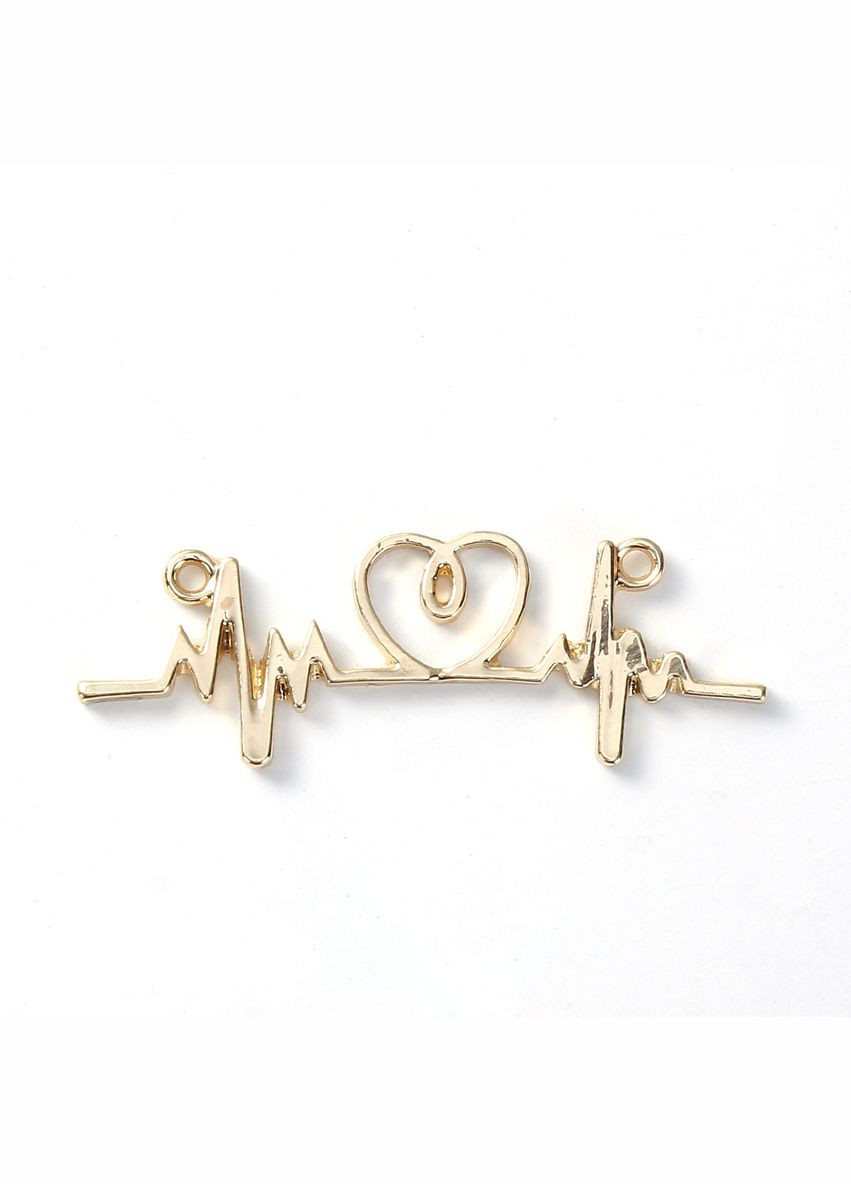 Коннектор Кулон пульс сердце электрокардиограмма 44 мм x 14 мм Finding (351898149)