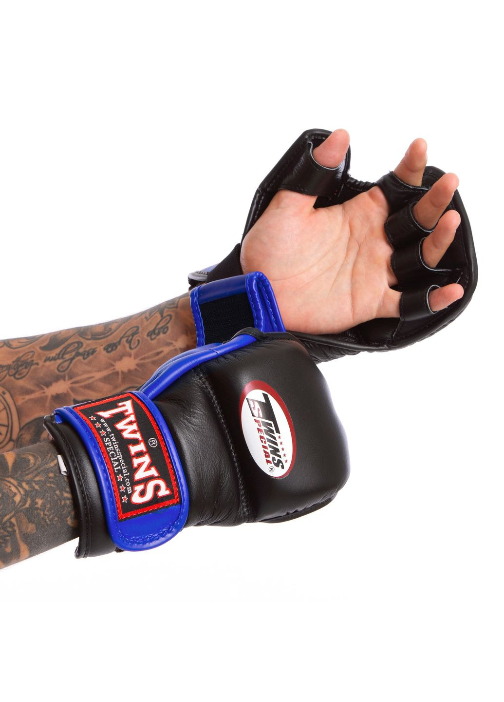 Перчатки кожаные для MMA GGL-2 размер M Twins (327843306)