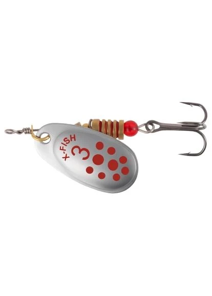 Блесна (1917.06.19) X-Fish Spike 5.5g 3 Silver RD (401513551)