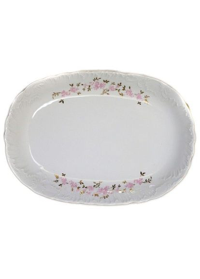 Блюдо Rococo 33 см овал.33 см Rococo 9704 Cmielow (322000722)
