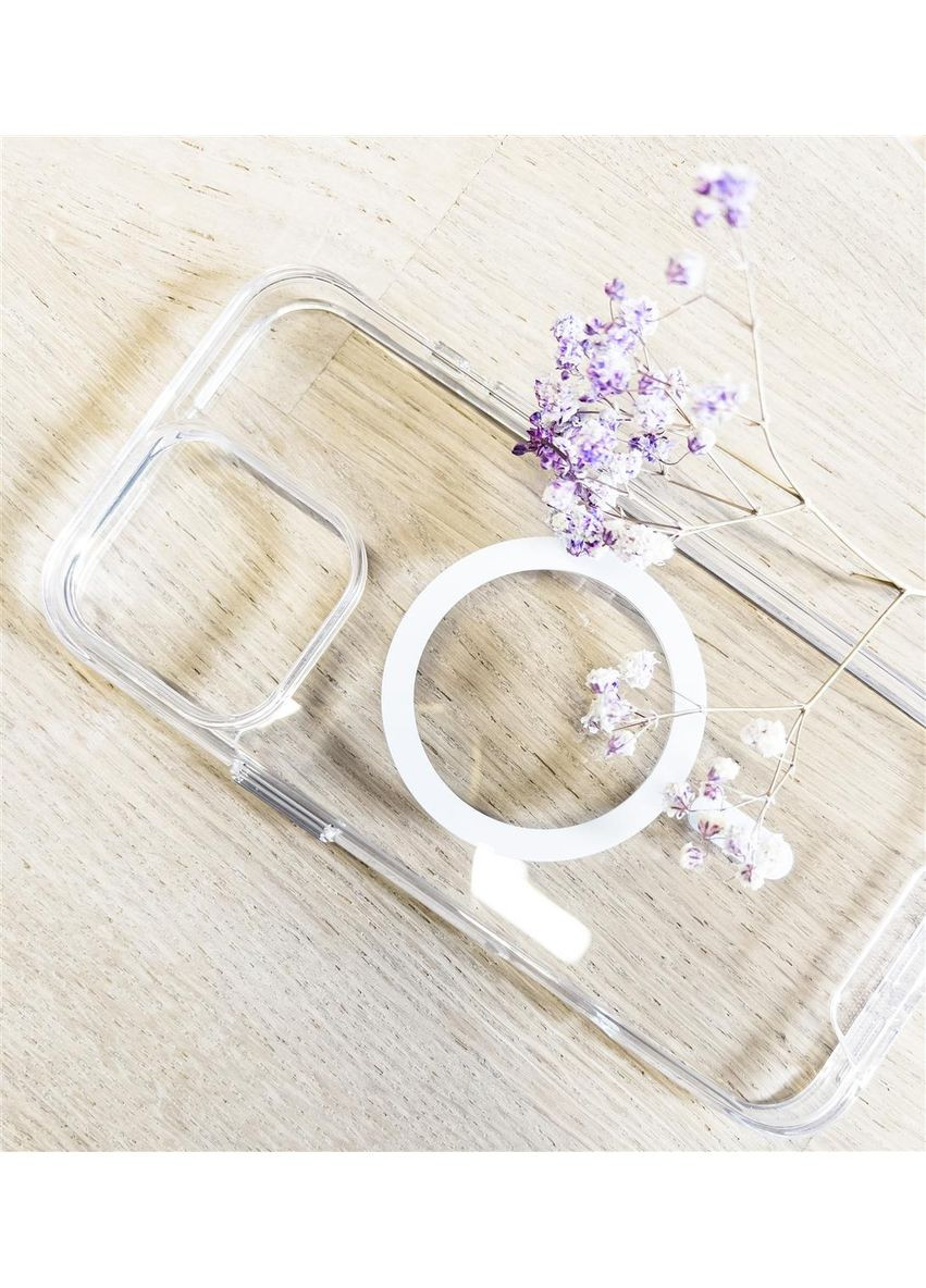 Чохол-накладка Space Case MagSafe для Apple iPhone 16 Pro Max Transparancy (712105) BeCover (370615427)