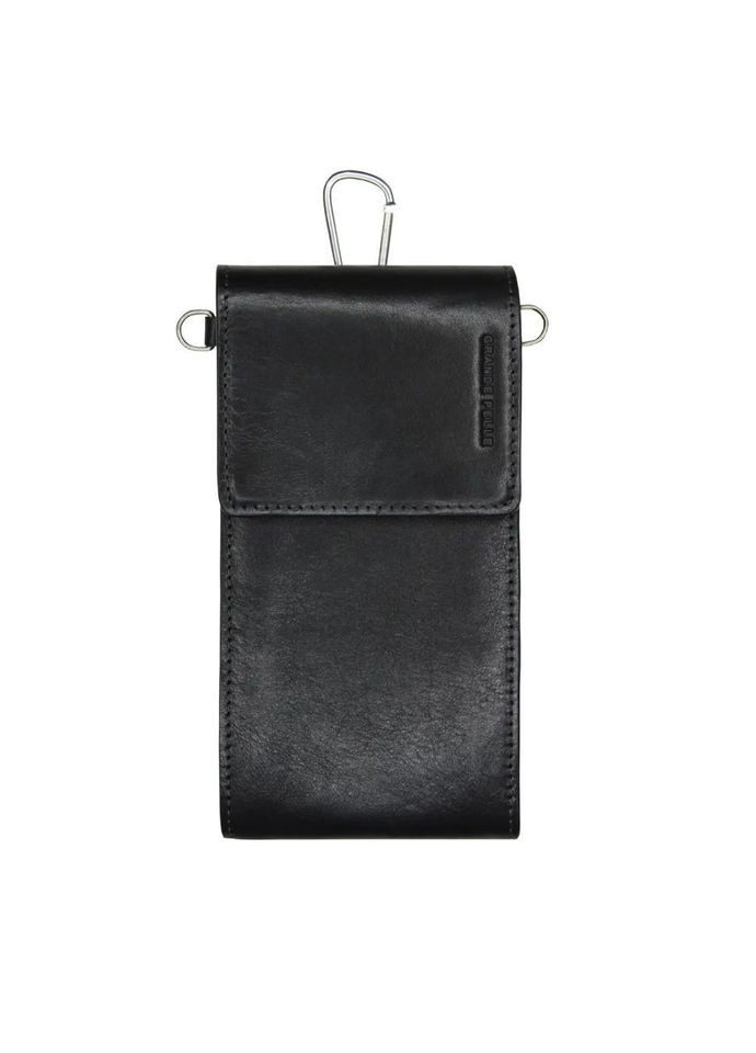 Сумкачехол для телефона, панч 706610 черная Grande Pelle (315721738)