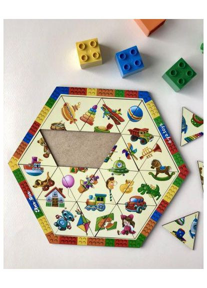 Пазл-головоломка "Игрушки" (TS01091996169126) Ubee (372494725)